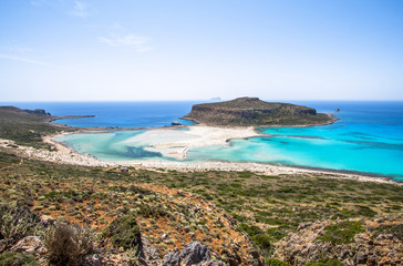 Balos beach, Crete, Greece