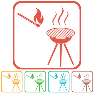 The barbecue icon