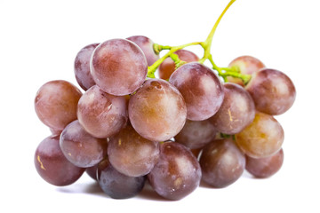 Grape on isolated white background