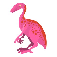 Young dinosaur icon, cartoon style