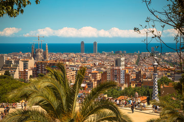landscape of barcelona
