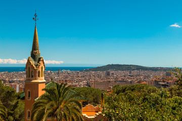 landscape of barcelona