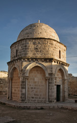 Fototapeta na wymiar Chapel of the Ascension in Jerusalem. Israel