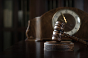  Symbol of Law on Lawyer's desk