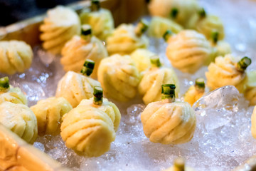 street food thailand - a small Phu Lae pineapple