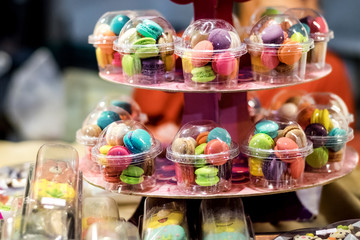 street food thailand - colorful macarons