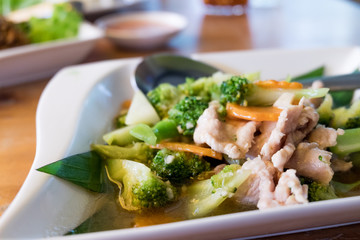 Pork And Broccoli Stir-Fry