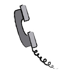 telephone call service communication icon