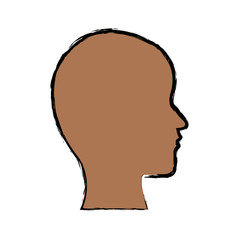 silhouette people profile man character