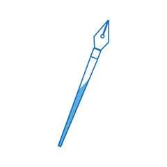 fountain pen ink writing supply school icon