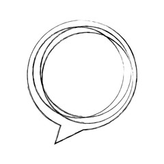 speech bubble message icon vector illustration design
