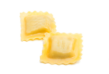 Ravioli isolated
