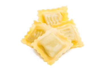 Ravioli isolated