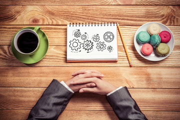 Coffee break for fresh idea