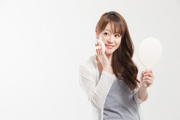 カジュアルポートレート・白バック