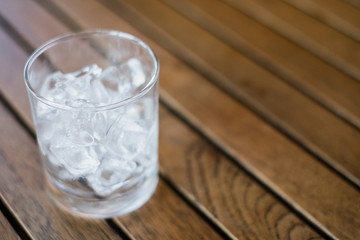 Ice of glass