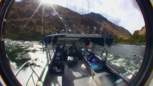 Jet Boat Snake River Hells Canyon Idaho 