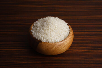 White organic jasmine rice