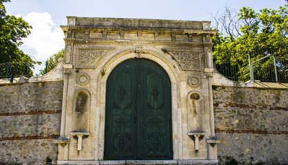 Fototapeta premium Wooden door of Ottoman
