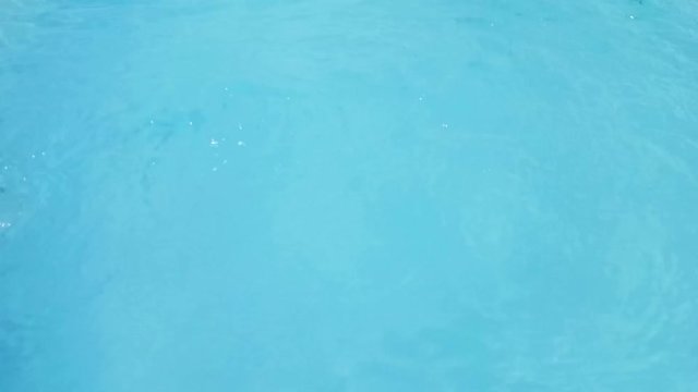 Agua azul relajante piscina spa