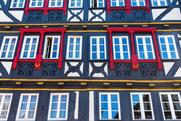 Obraz premium half-timbered house in Herborn, Germany