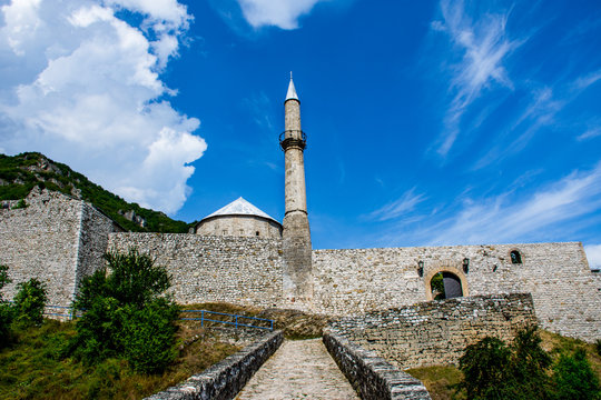 Old city fortress in Bosnia
