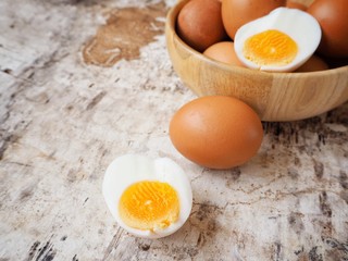 Boiled eggs