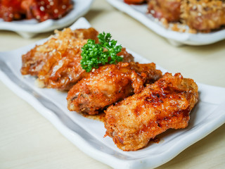 Chicken wings fried