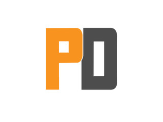 PD Initial Logo for your startup venture