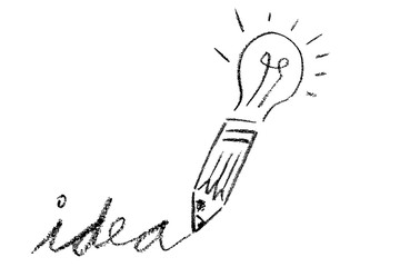 Hand Draw Sketch Illustration for Idea