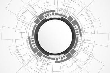 Obraz premium Abstract technology background , Vector illustration