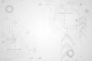 Vector abstract background technology concept.