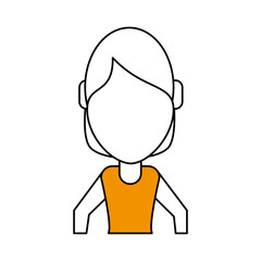 Woman avatar design