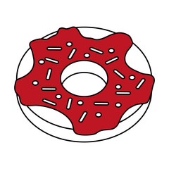 donut vector illustration
