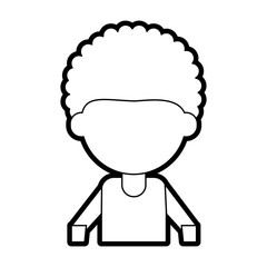 man avatar vector illustration