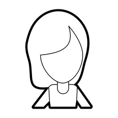 Obraz na płótnie Canvas woman avatar vector illustration