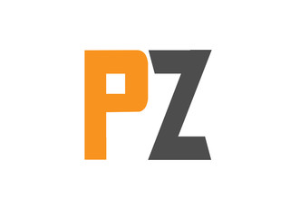 PZ Initial Logo for your startup venture