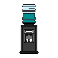 water dispenser vector illustration