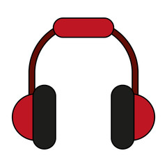 headphones vector illustration