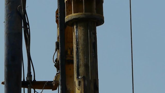 drilling machinery,Construction of city buildings.