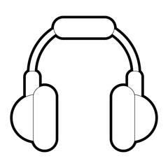 headphones vector illustration