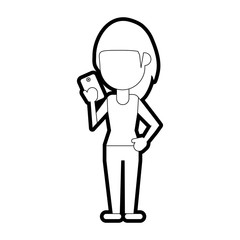 woman vector illustration