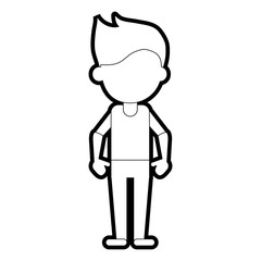 man vector illustration