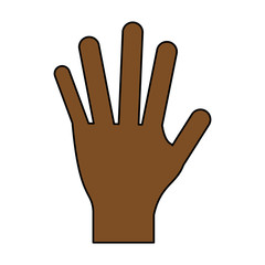 Obraz premium hand vector illustration