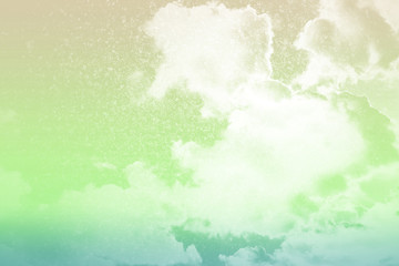 Obraz premium artistic soft cloud and sky with abstract grunge cement textured background