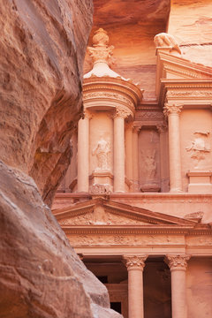 Symbol of Petra Treasury 