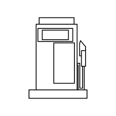 Gasoline dispenser station