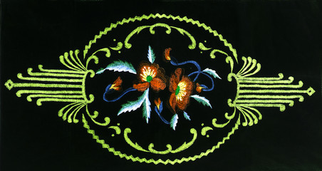 Ukrainian folk embroidery