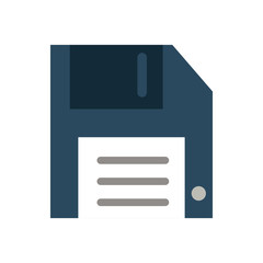 Fototapeta premium diskette or floppy disk icon image