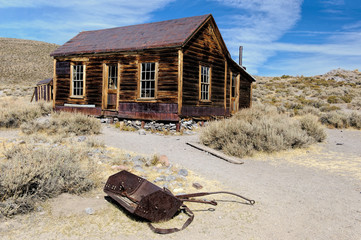 Bodie ghost town house